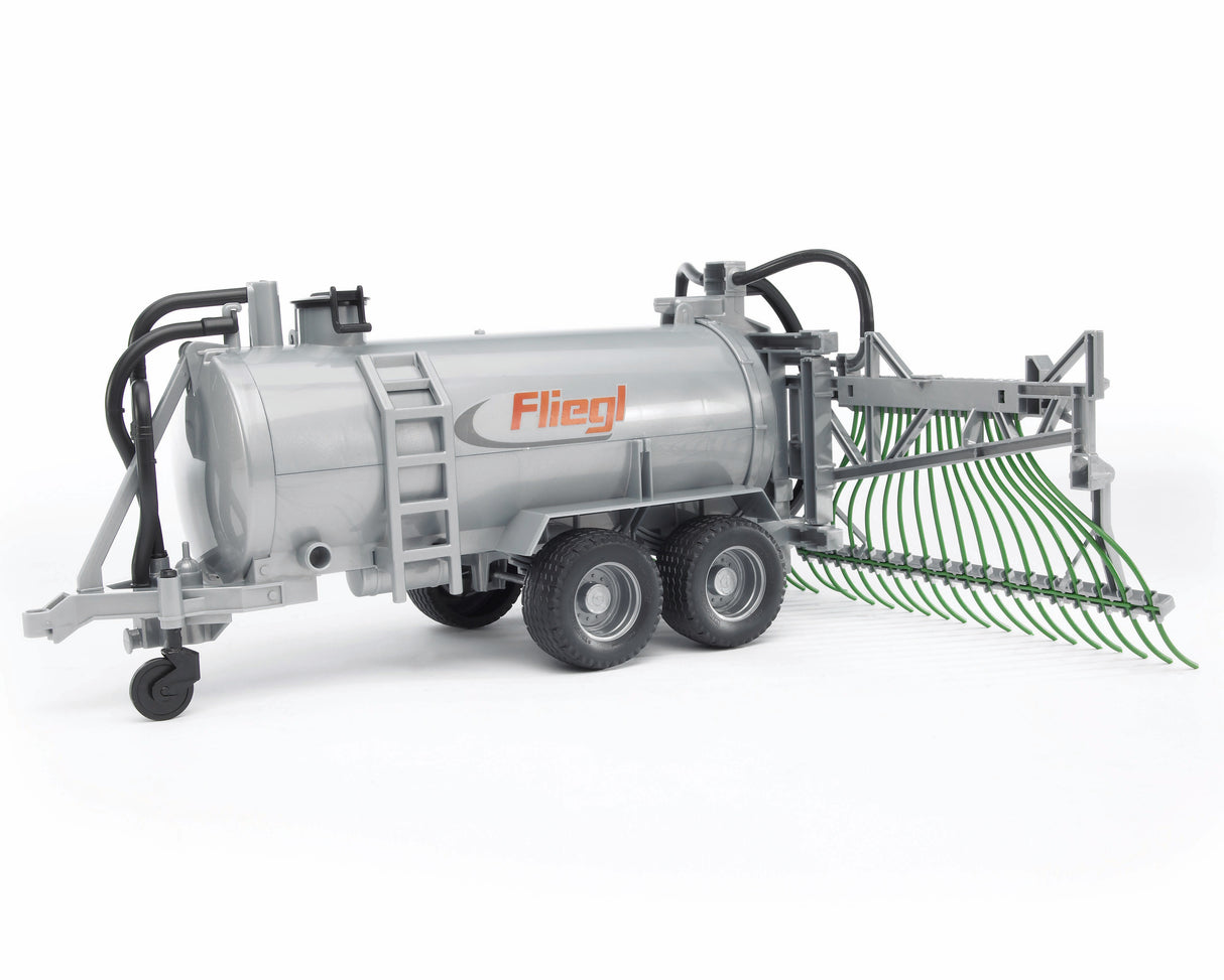 Slurry tanker with injector