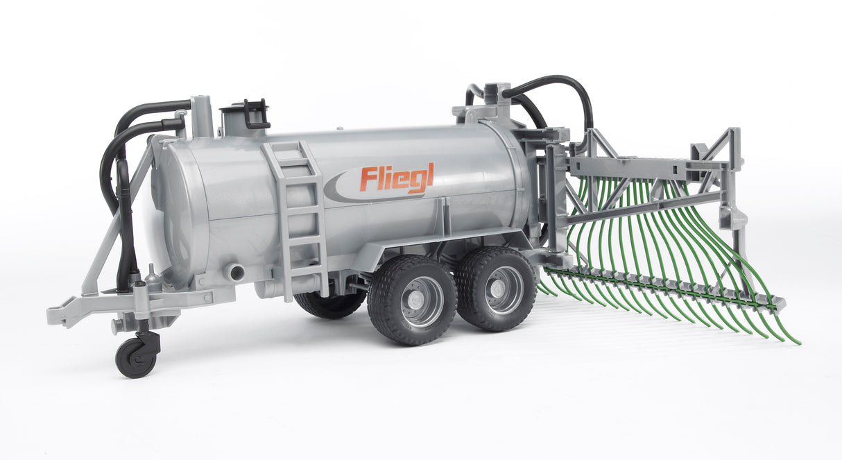 Slurry tanker with injector