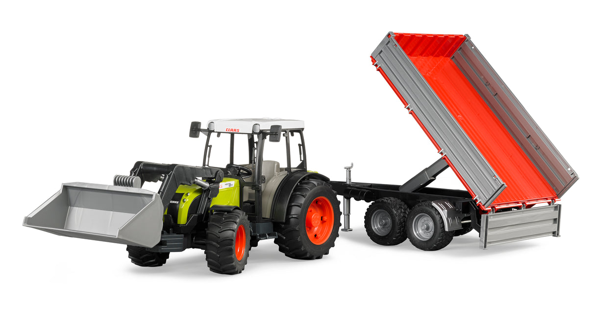 Claas Nectis 267 F with Tipping trailer