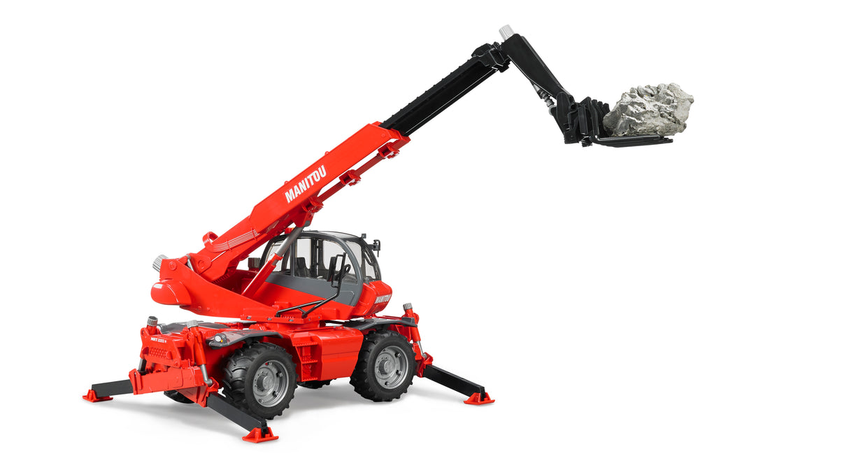 Manitou Telescopic Forklift MRT 2150 with accessories