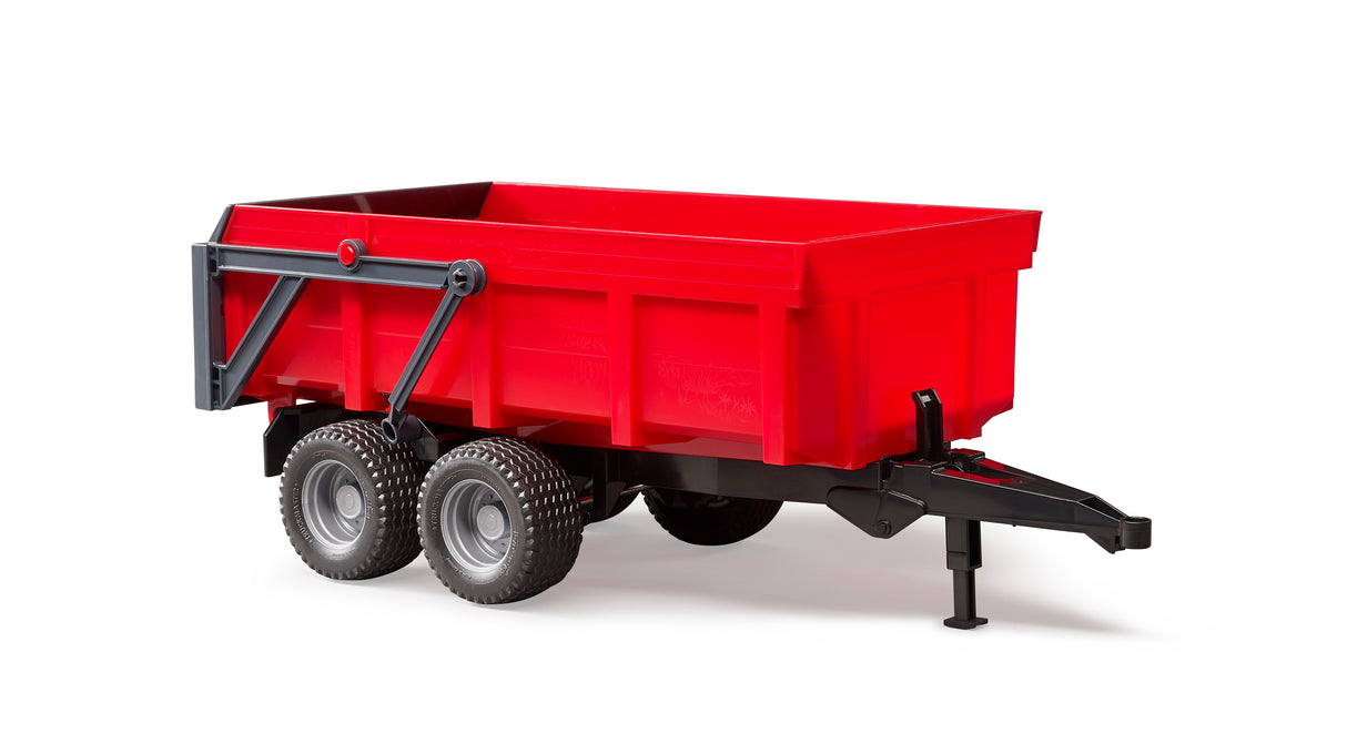 Tipping trailer with automatic tailgate