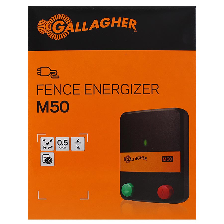 Mains Energiser M50 - 230volt 0.5 joule | ST |