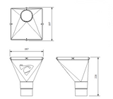 Final Outlet Spout - Collinson Offset Outlet