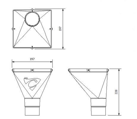 Final Outlet Spout - Collinson Offset Outlet