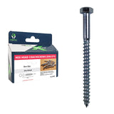 Coach Screw, Hex Head M8x40 - Pack of 10