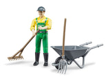 Figure set farmer with accessories