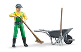 Figure set farmer with accessories