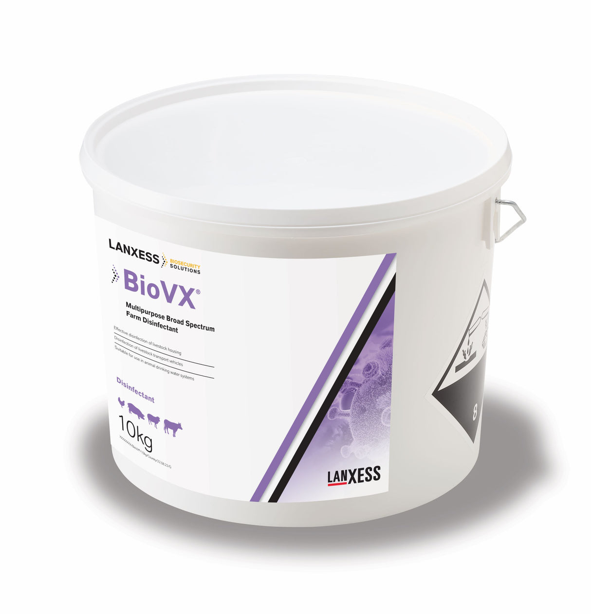 BioVX Concentrated Virucidal Disinfectant - 10kg