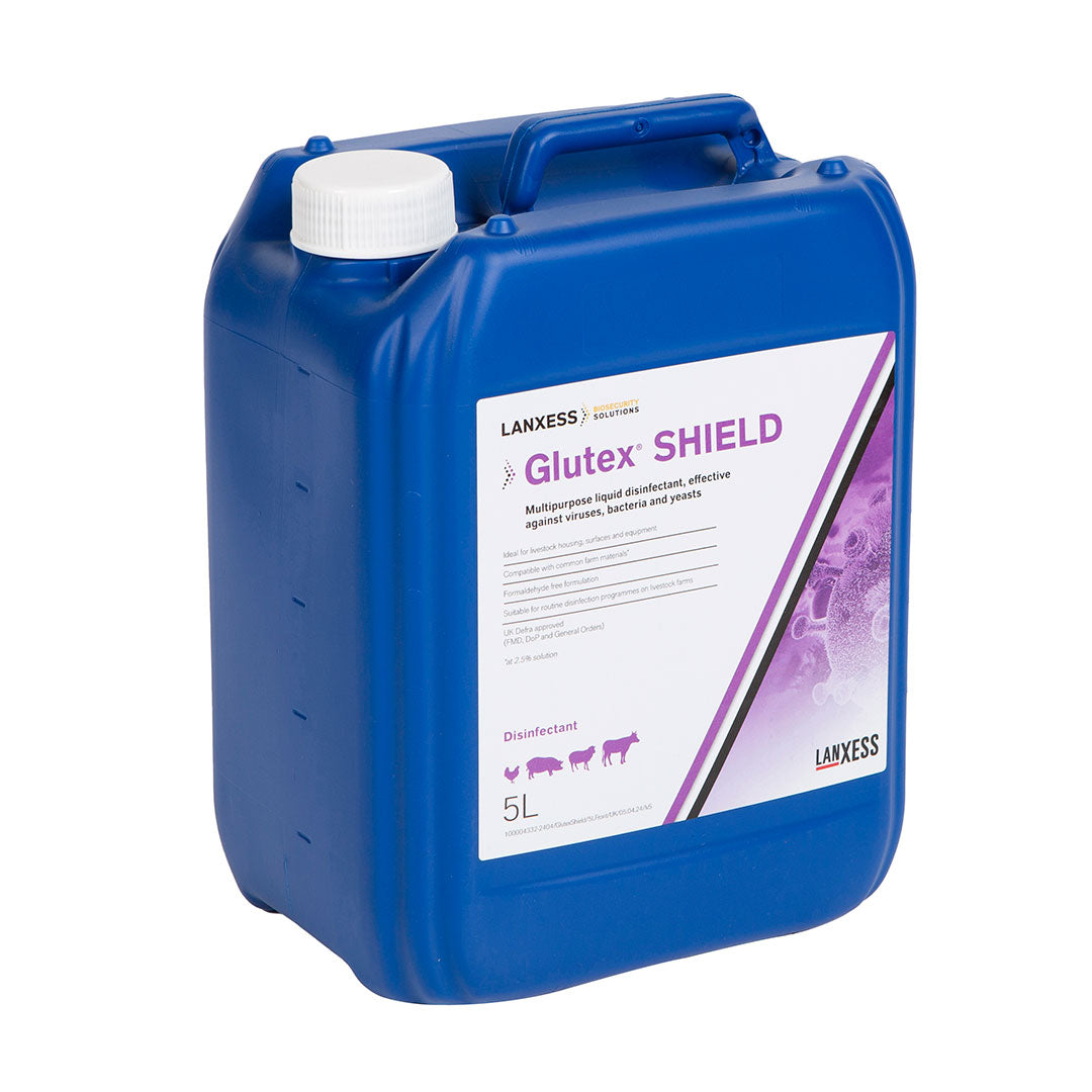 Glutex Shield Foaming Disinfectant - 5lt