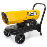 JCB 70,000BTU / 20kW Diesel Space Heater, 496m³ Coverage, Kerosene or Diesel, Thermostat | JCB-SH70D | ST |