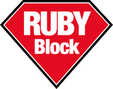 Ruby Block 25 - A 300g Pouch containing 10 x 30g Blocks - 0.0025% Difenacoum