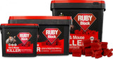 Ruby Blocks - Difenacoum - Rat & Mouse Killer - 5kg - Professional Use Only