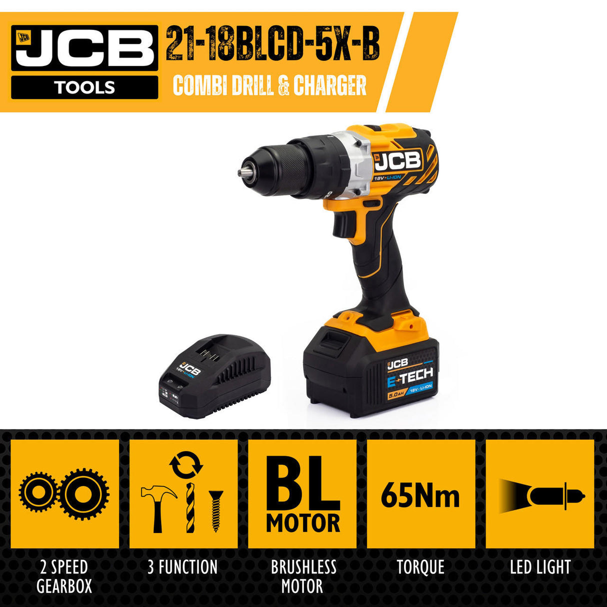 jcb-18v-brushless-combi-drill-5-0ah-lithium-ion-battery-and-2-4a-charger-jcb-18blcd-5x-b