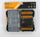 JCB 21 Piece Impact Bit Set | JCB-PTA-IM21