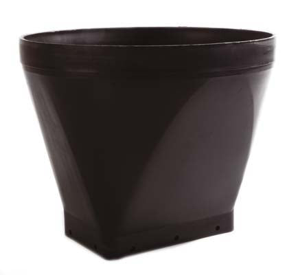 Straight Black Plastic Boot 440mm Outside Diameter