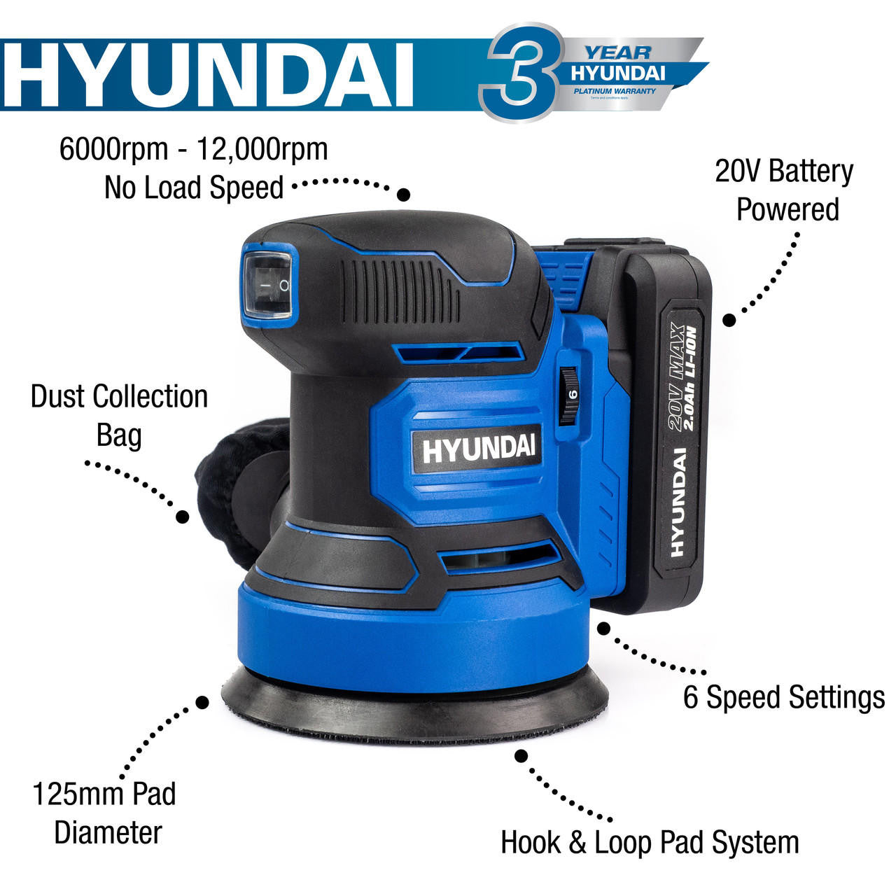 Cordless rotary sander sale