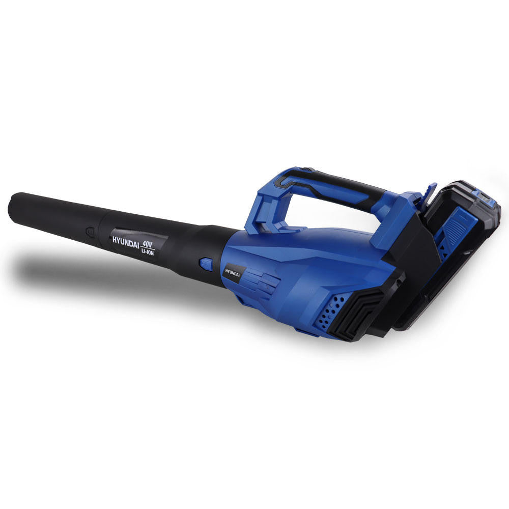 Hyundai 40V Lithium-Ion Battery-Powered Cordless Leaf Blower | HYB40LI