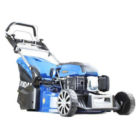 Hyundai 19" 48cm / 480mm Self Propelled Electric Start 139cc Petrol Roller Lawnmower | HYM480SPER