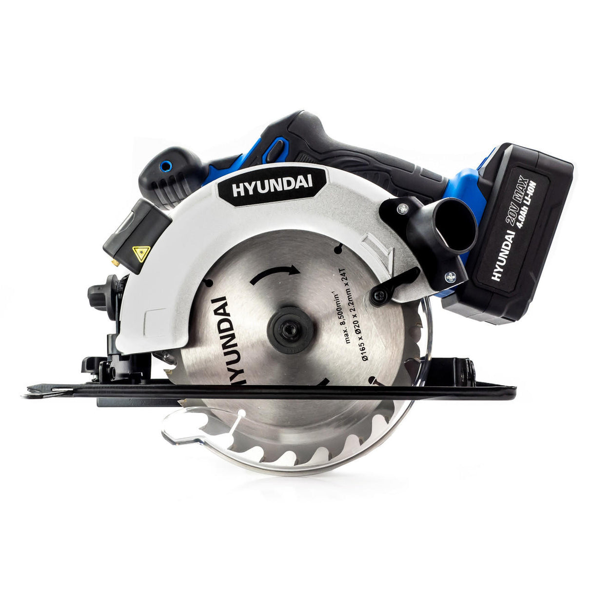 Hyundai 20V MAX Li-Ion Cordless 4Ah Circular Saw | HY2183