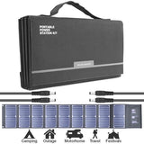 Hyundai H60 60W Portable & Foldable Solar Charger With USB & DC Connectivity