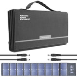 Hyundai H60 60W Portable & Foldable Solar Charger With USB & DC Connectivity