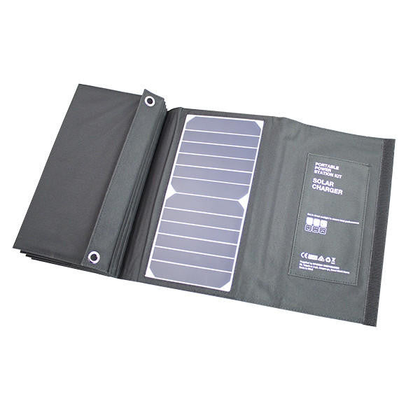 Hyundai H60 60W Portable & Foldable Solar Charger With USB & DC Connectivity