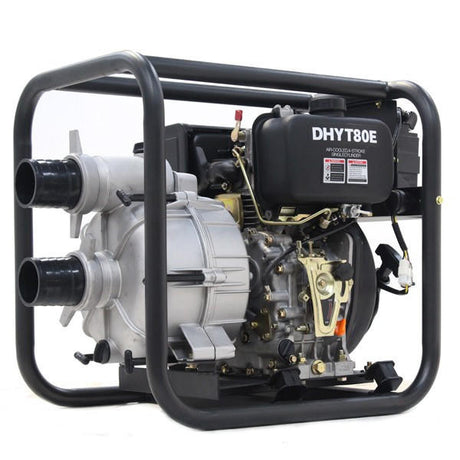  Hyundai DHYT80E Diesel Trash Water Pump 