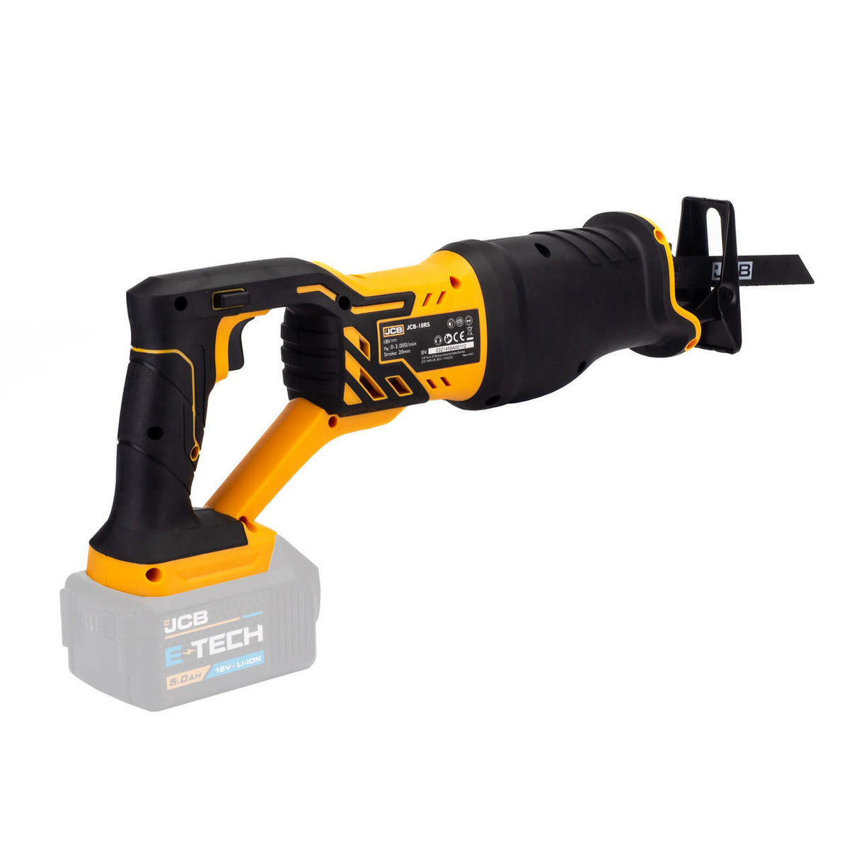 JCB 18V Battery Reciprocating Saw (Bare Unit) | 21-18RS-B