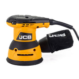 JCB Corded Electric Random Orbital Sander 125mm 240W | 21-RO125