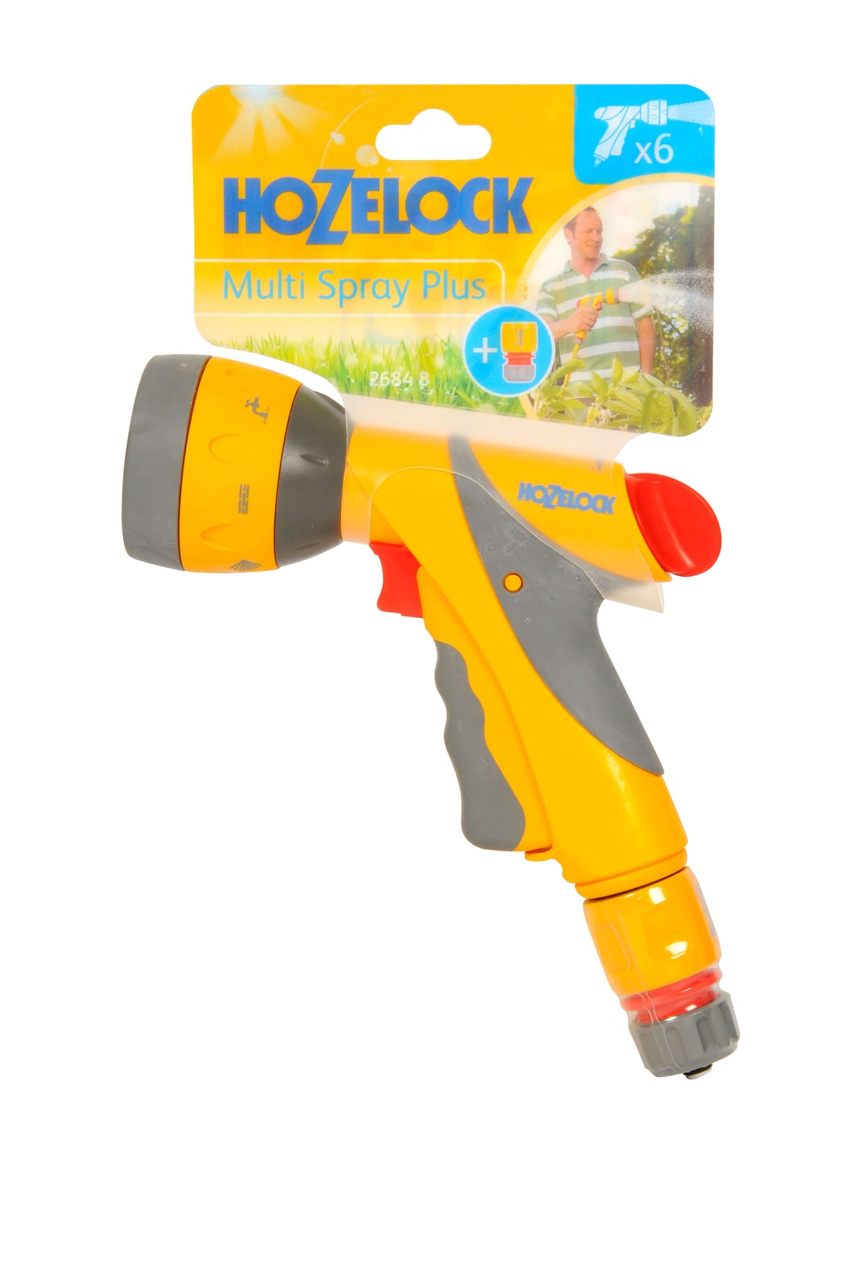 Hozelock Multi Spray "Plus" Gun complete with 2185 Connector