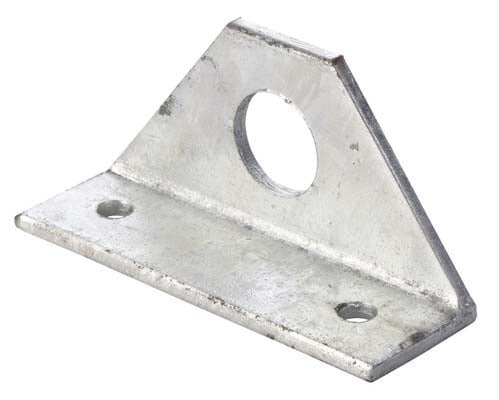 Bracket deflector f post 50 x 75 x 6 (35mm Hole)