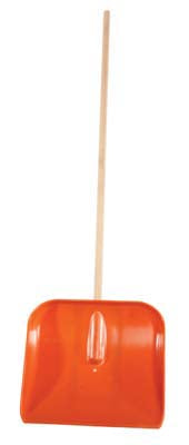 Snow Shovel c/w Straight Handle (Orange)