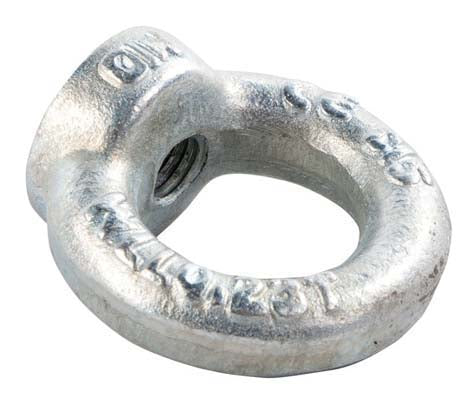 M10 Dynamo eye nut plated