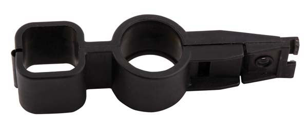 Bracket for 25.4mm Dia tube to square nipple pipe