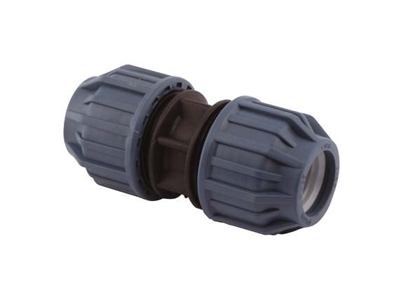 20mm x 20mm Compression Coupler, Compression x Compression