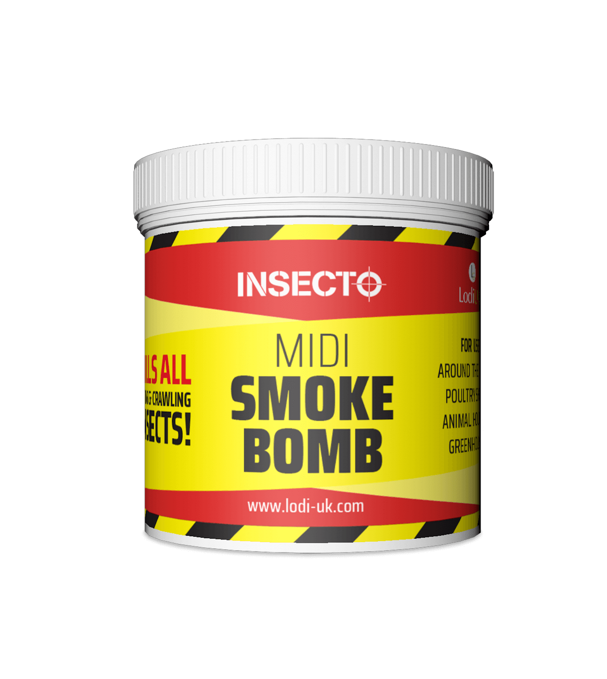 Insecto Smoke Bomb - For flying & crawling insects